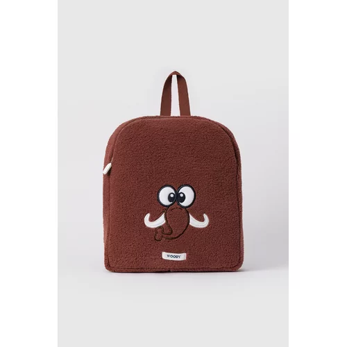 Woody Mammoet Rugzak - roest