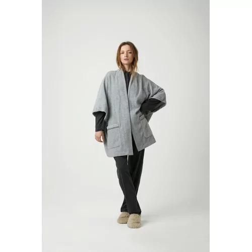 Pluto Jacinta Dames Poncho - Grey Chine