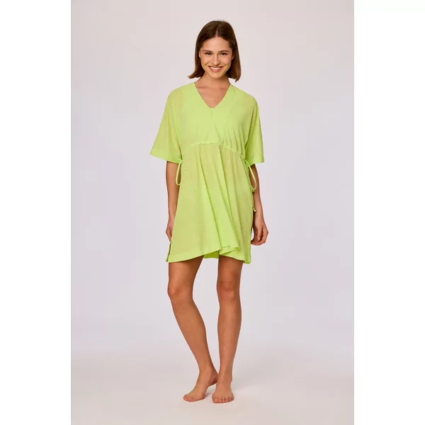 Woody Beach Dames Kleed - Groen