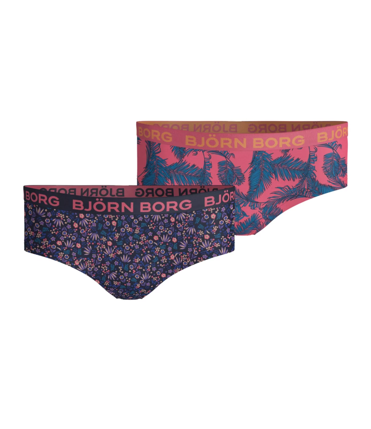 Bjorn Borg Girls Hipster Tiny Flower Palmleaf 2P 70011 Elegance Lingerie