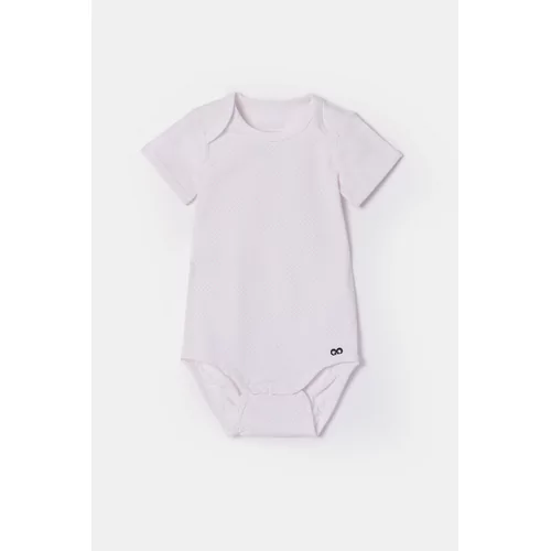 Woody Unisex Body Korte Mouw - gele sterretjes print