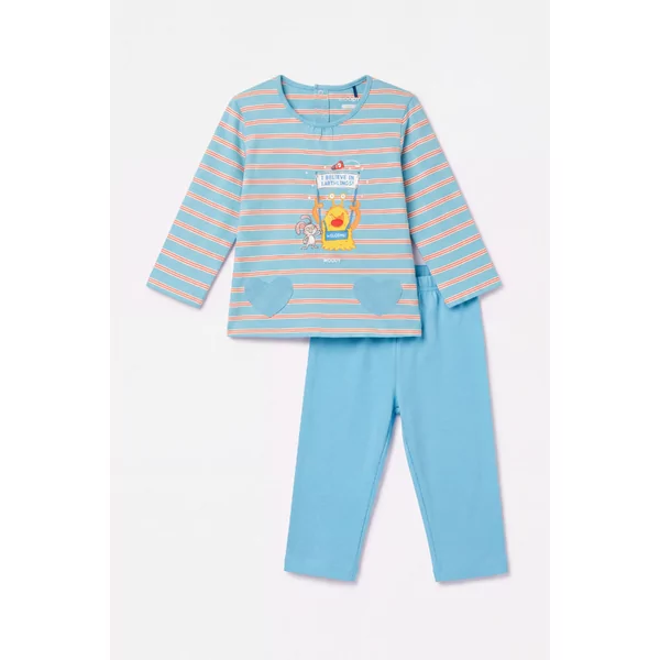 Woody Konijn Meisjes Pyjama - Blauw